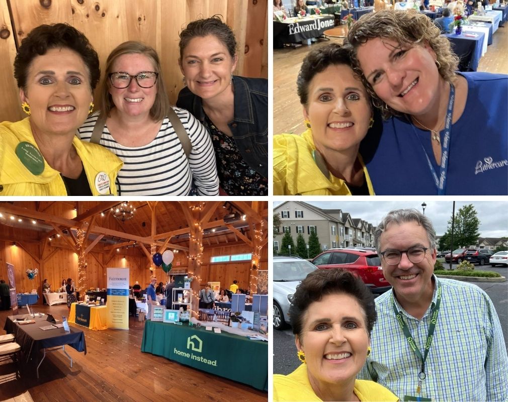 Home Instead Sponsors Pathways to Longevity Event at Brick Gables in Lititz, PA collage