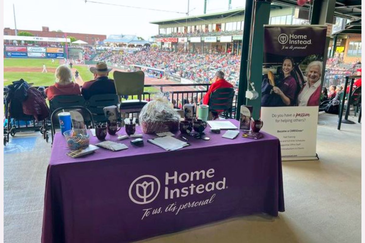Ballgame - Home Instead of Lancaster, PA Booth at Ballgame