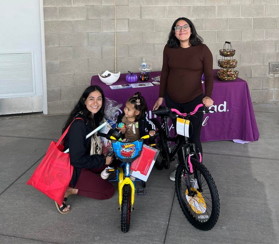 Home Instead raffle bikes Goodyear’s Unified Responder Community Celebration