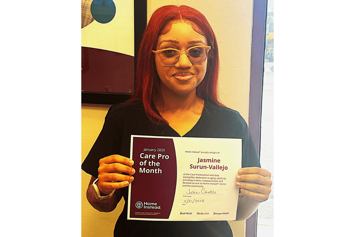 January 2025 Care Pro of the Month Jasmine Surun Vallejo Photo