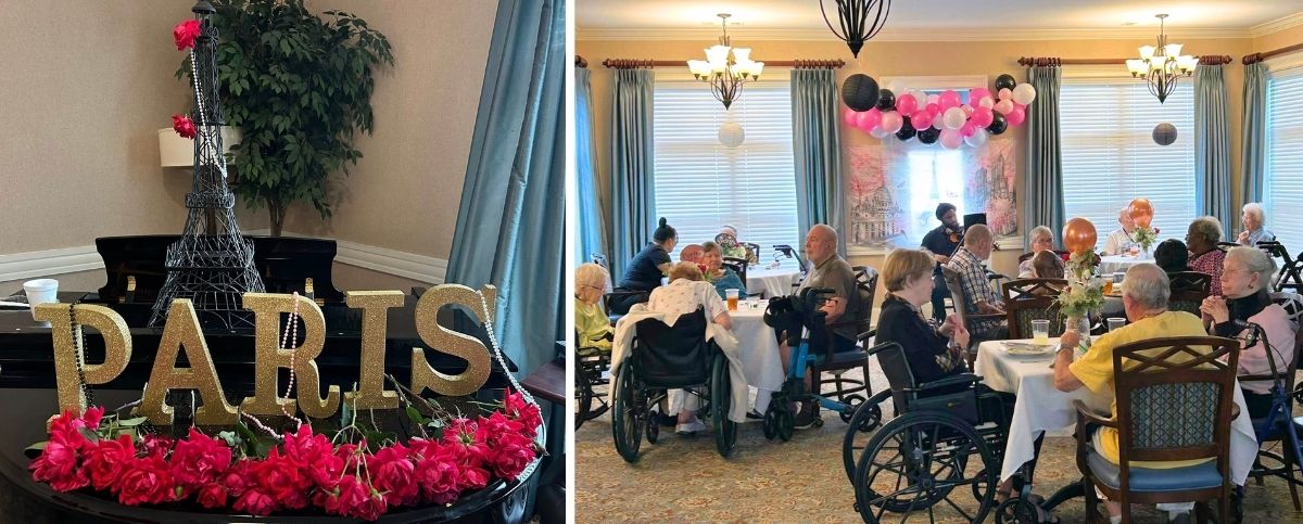 Home Instead Joins A Night in Paris at The Addison in West Ashley, SC collage