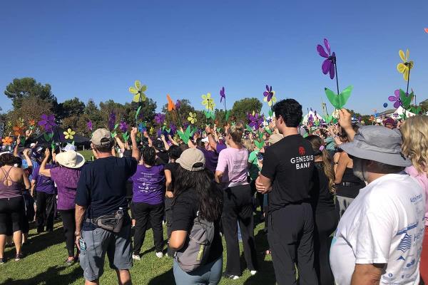 Walk to End Alzheimer's Participants