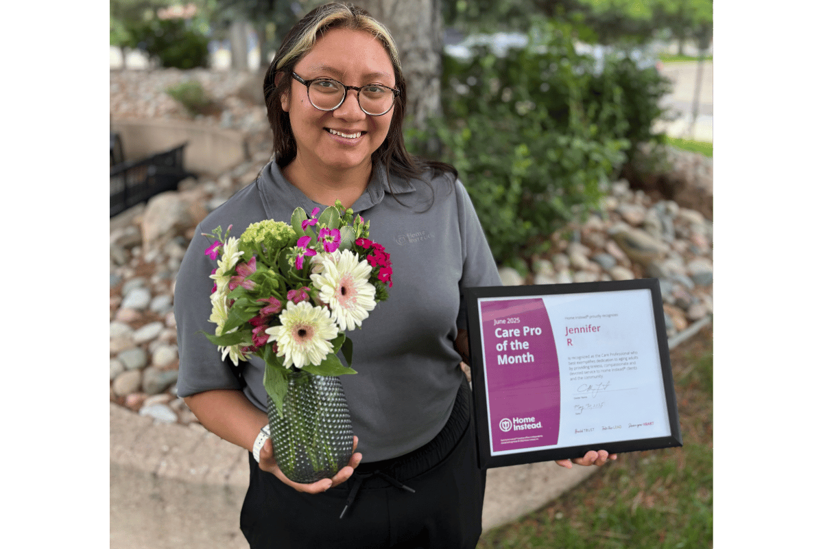 June Care Pro of the Month Jennifer