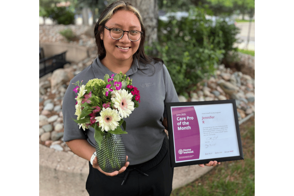 June Care Pro of the Month Jennifer