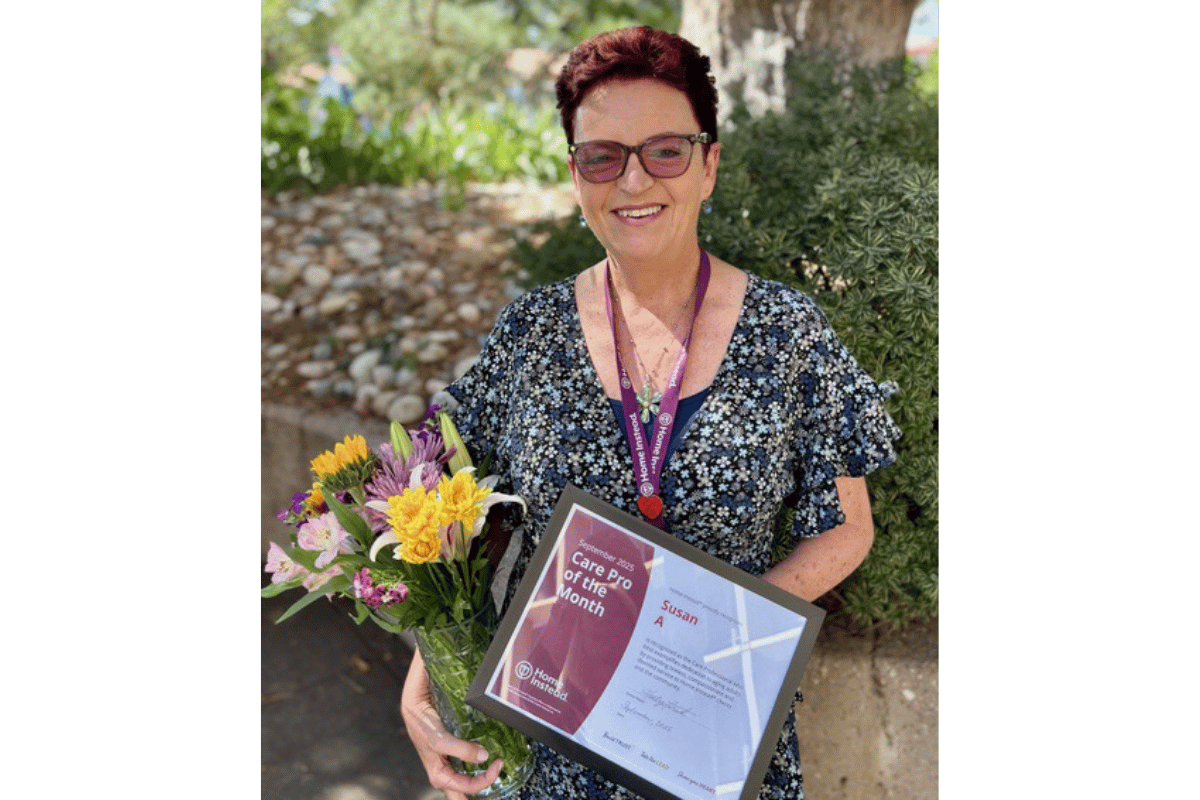 Sue A September Care Pro of the Month