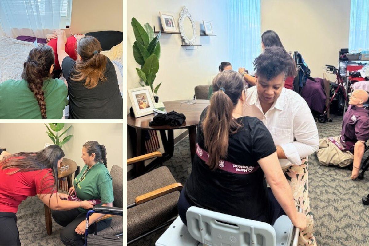 Home Instead Welcomes New Caregivers in Goodyear collage